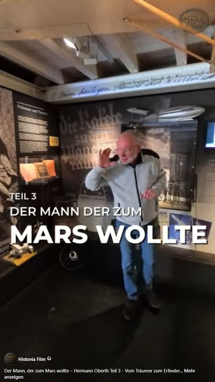 Der Mann, der zum Mars wollte – Hermann Oberth Teil 3