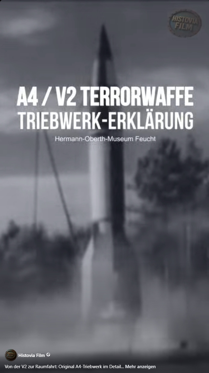 A4 / V2 Terrorwaffe – Triebwerk-Erklärung