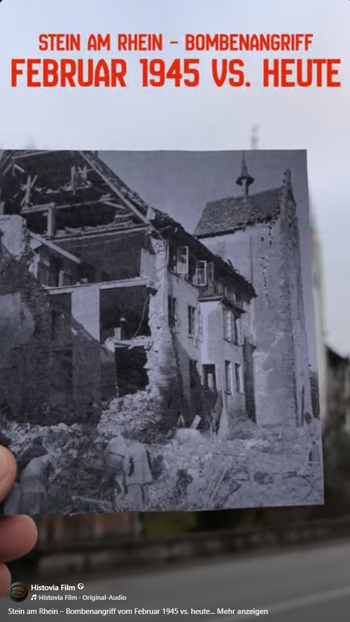 Stein am Rhein – Bombenangriff 1945